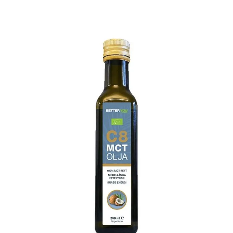 Ekologisk C8 MCT Olja 250 ml