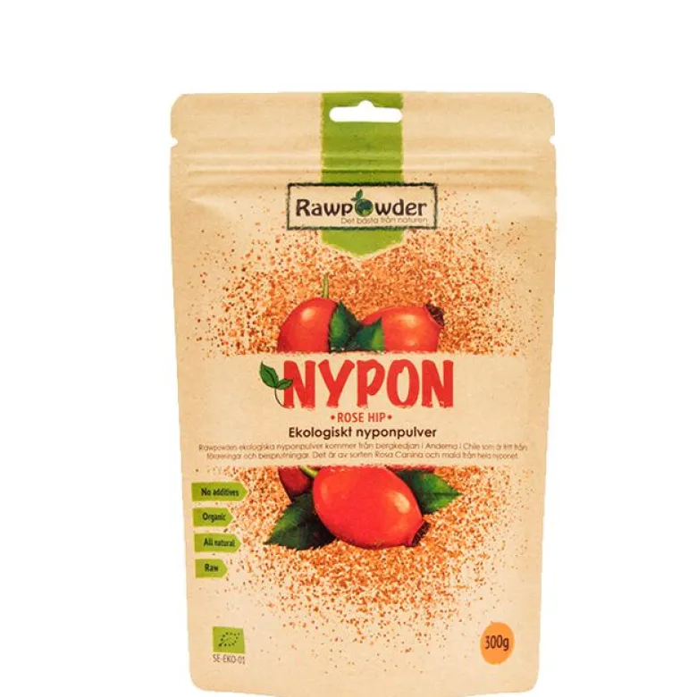 Ekologiskt Nyponpulver 300 g