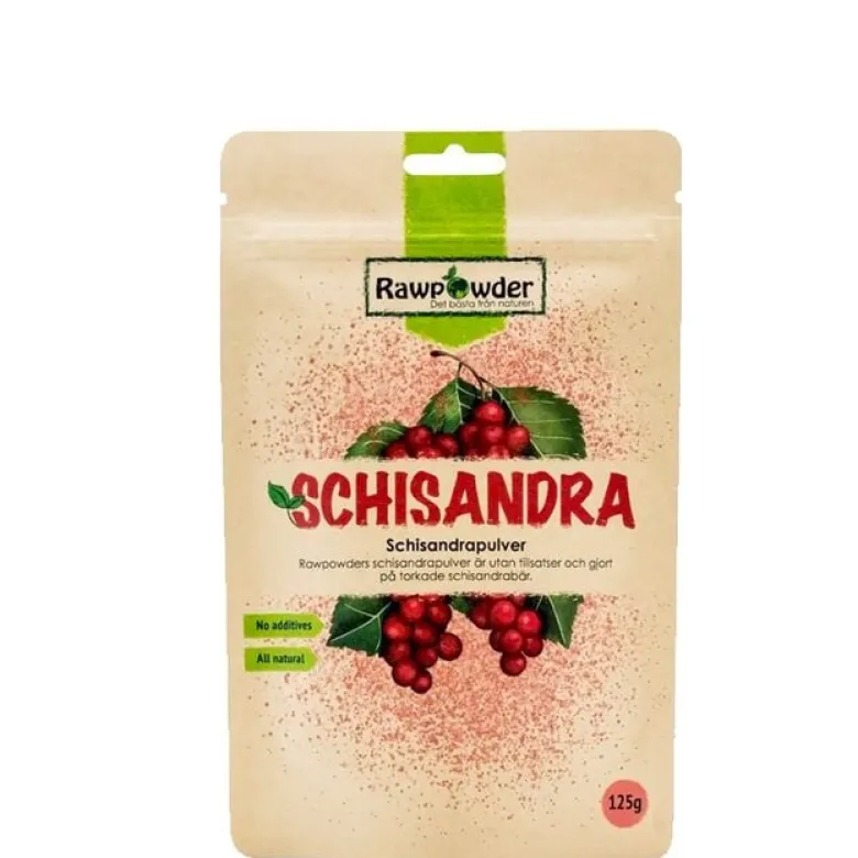Ekologiskt Schisandrapulver 125 g