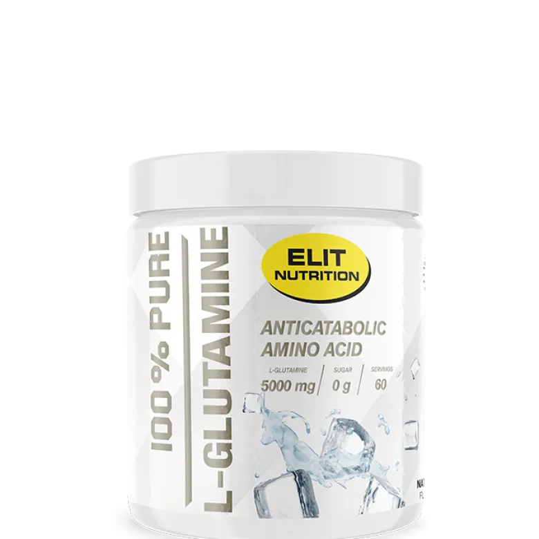 ELIT 100% Pure L-glutamine, 300 g, Natural