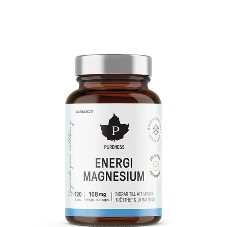 Energimagnesium 120 kapslar