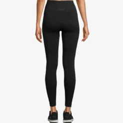 Essential Block Seamless High Waist Tights, Black