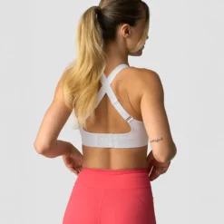 Essential High Intensity Sports Bra, White