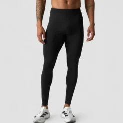 Essential Thermal Seamless Leggings, Black