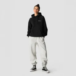 Everyday Hoodie Print, Black
