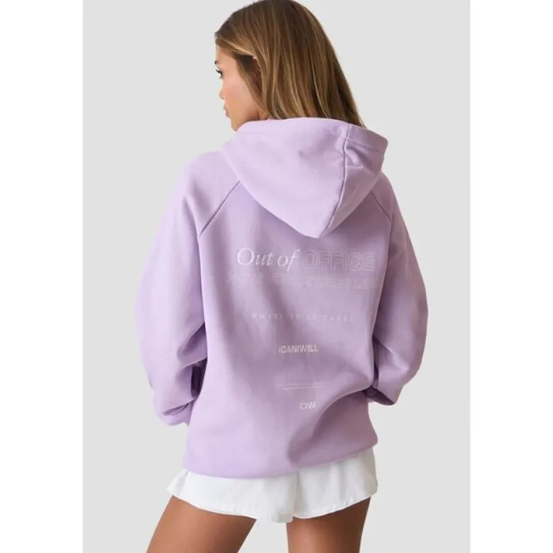 Everyday Hoodie Print, Pastel Lilac