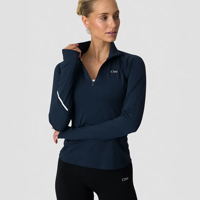 Everyday Long Sleeve Stripe 1/4 Zip