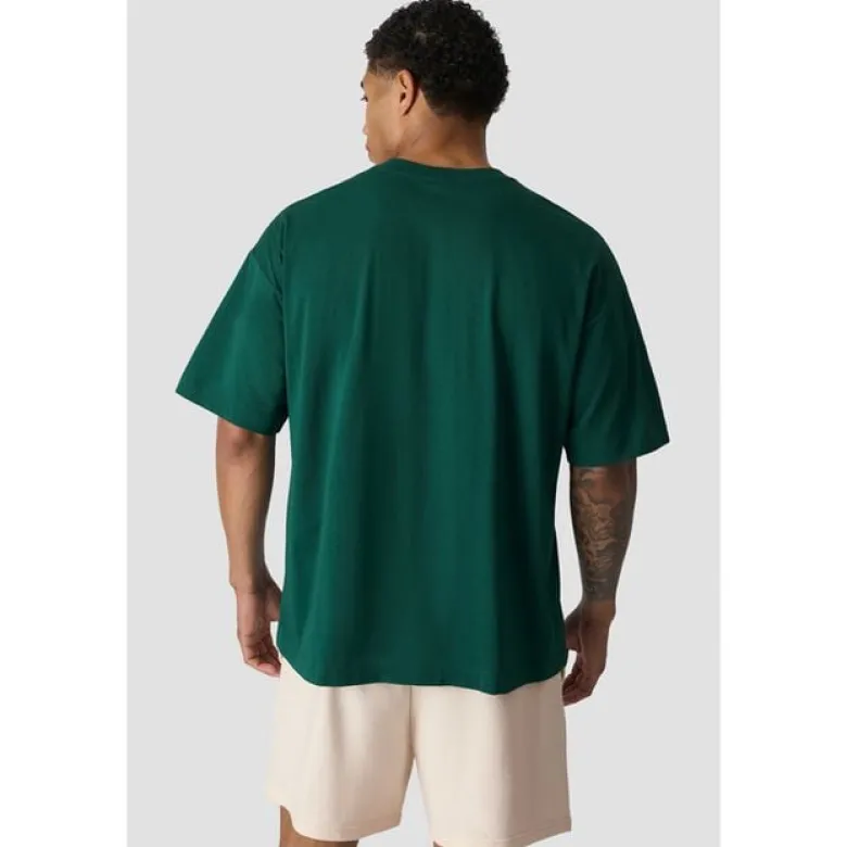 Everyday Oversized T-shirt Print, Northen Green