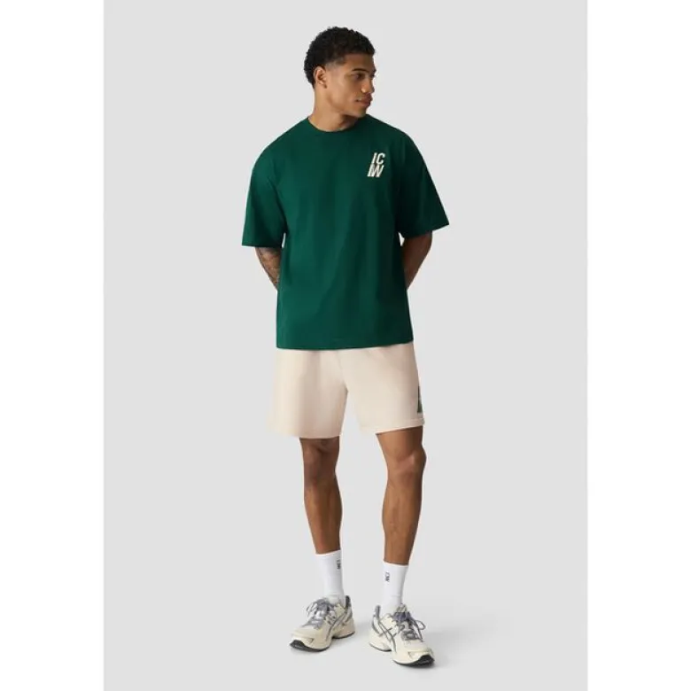 Everyday Oversized T-shirt Print, Northen Green