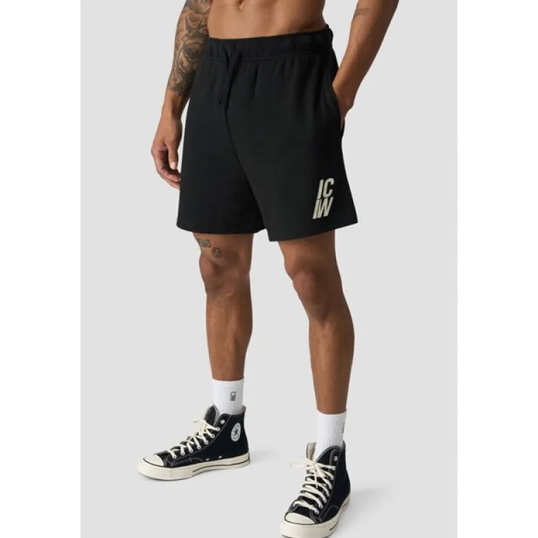 Everyday Terry Sweatshorts, Black