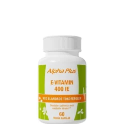 E-vitamin 400IE 60 mjuka kapslar