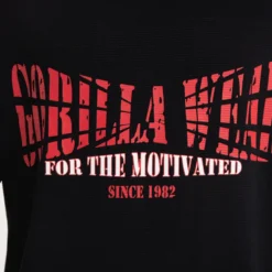 Finley Oversized T-Shirt, Black/Red