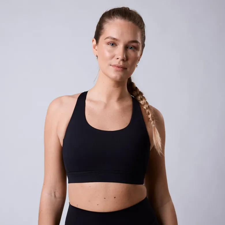 Fuse Sport Bra, Black