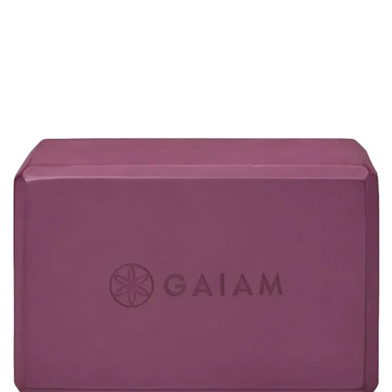 Gaiam Midnight Plum Block