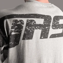 Gasp Iron Tee, Greymelange/Black