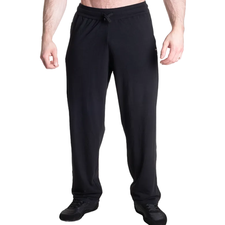 Gasp Sweatpants, Black/White