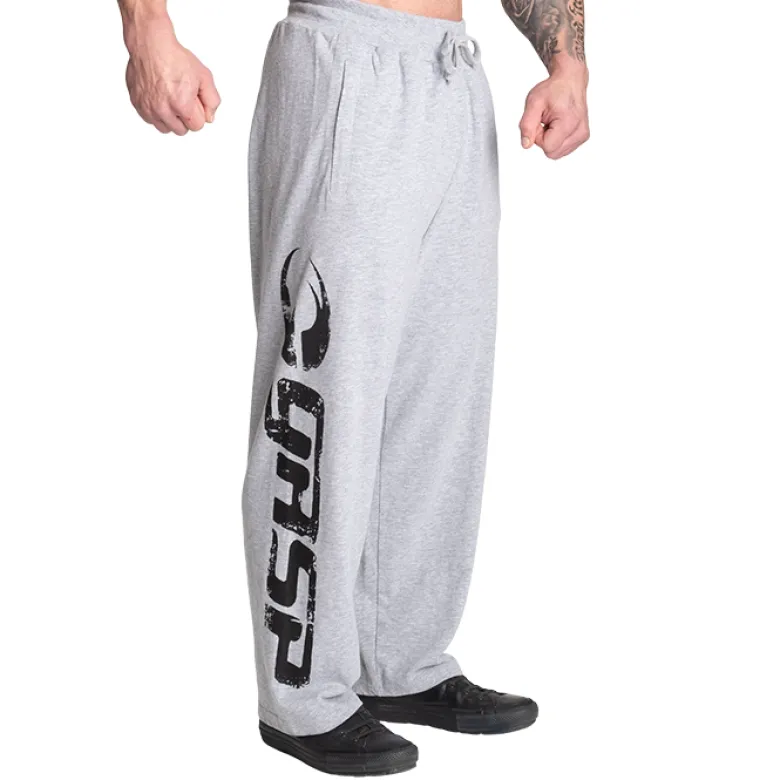 Gasp Sweatpants Short Length, Grey Melange