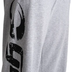 Gasp Sweatpants Short Length, Grey Melange