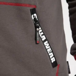 Georgia Zipped Hoodie, Grey