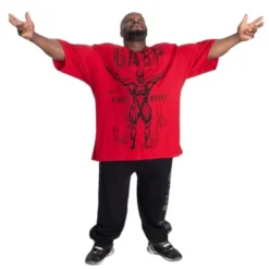 GK Slub Iron Tee, Washed Chili Red
