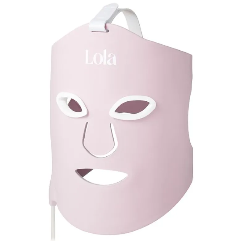 Glow Led Ansiktsmask Rosa
