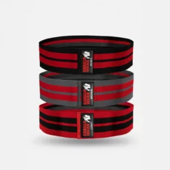 Glute Band 3 Pack Svart Röd Grå
