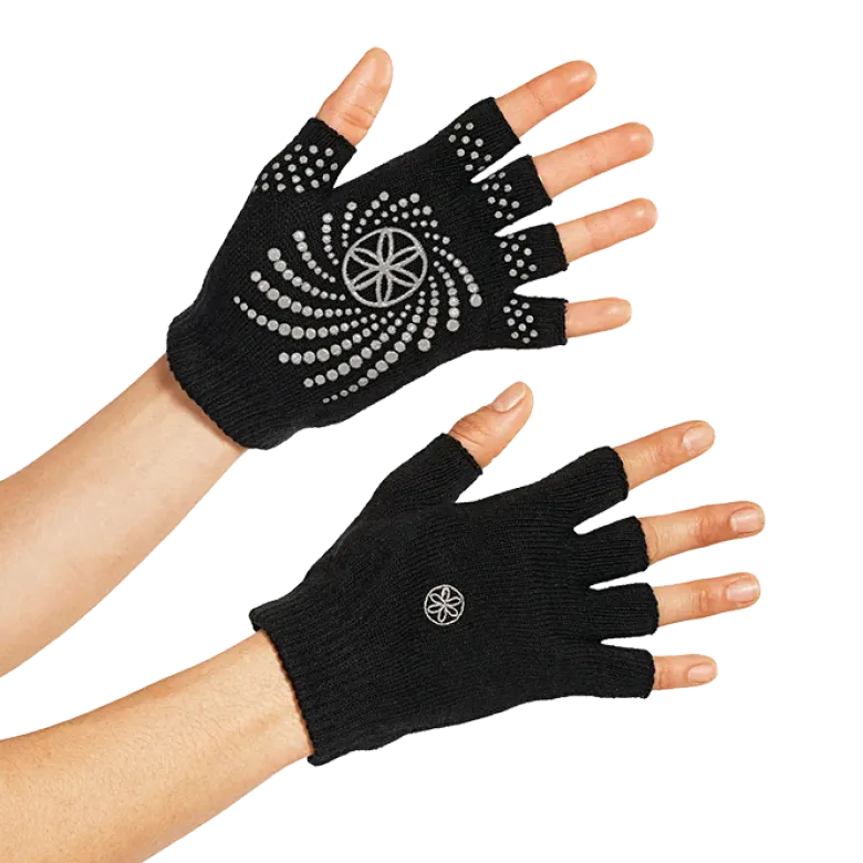 Grippy Yogahandskar Svart