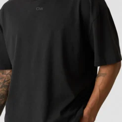 Grit T-Shirt Print, Black