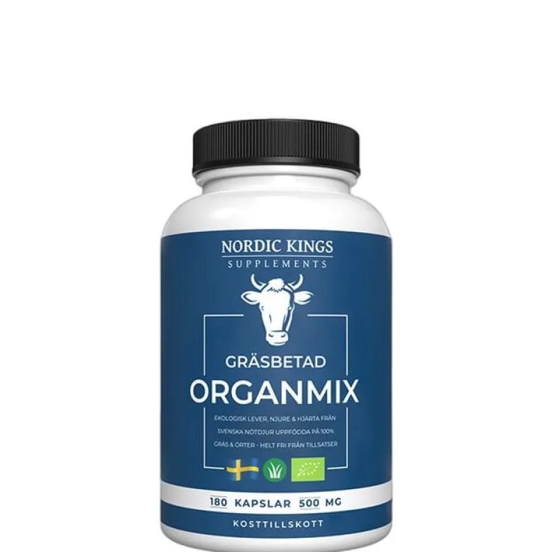 Gräsbetad Organmix EKO 180 kapslar