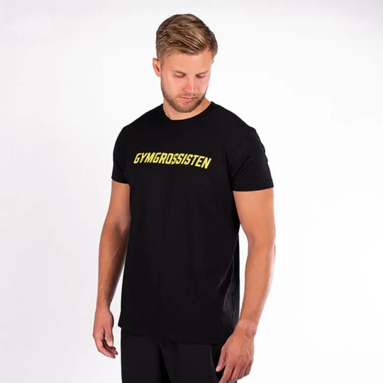 Gymgrossisten T-shirt Men, Black