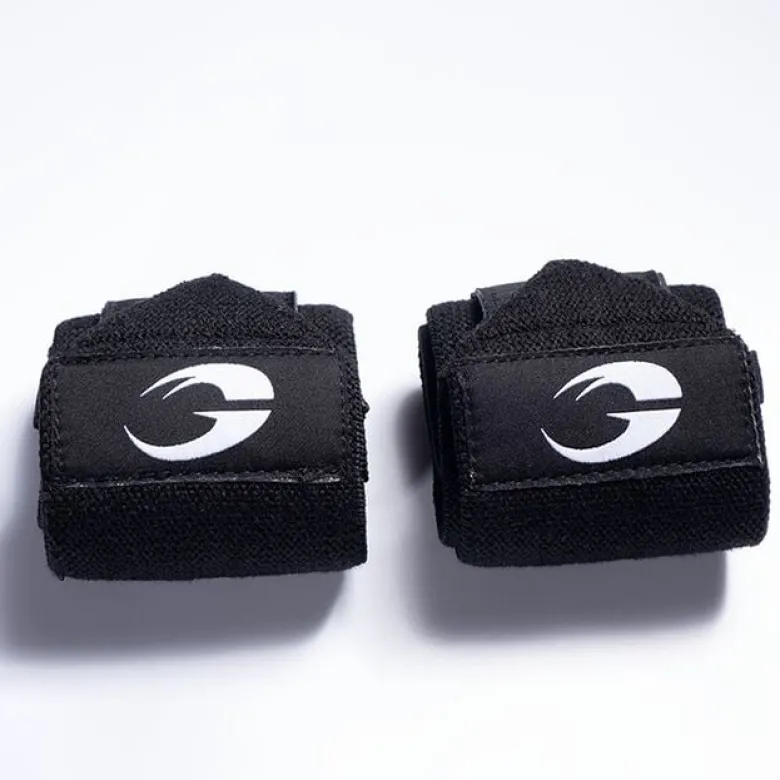Hardcore Wrist Wraps 18 inch, Black/White