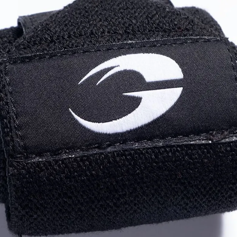Hardcore Wrist Wraps 18 inch, Black/White