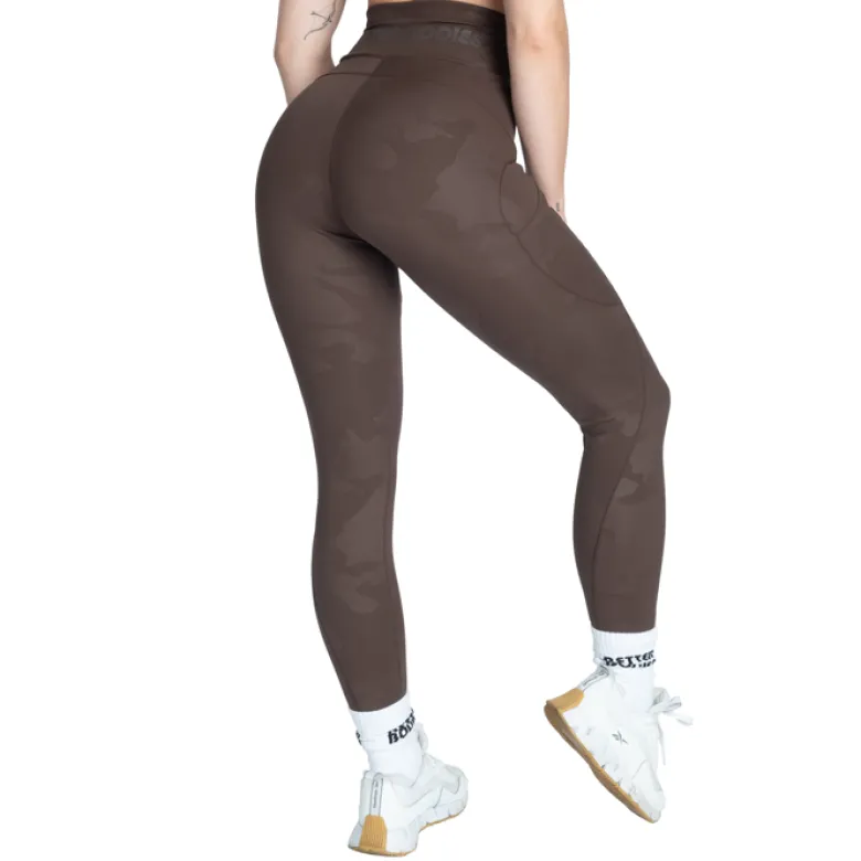 High waist leggings, Timber Camo