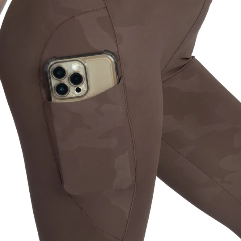 High waist leggings, Timber Camo