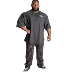 HTK Iron Tee, Dark Grey Melange