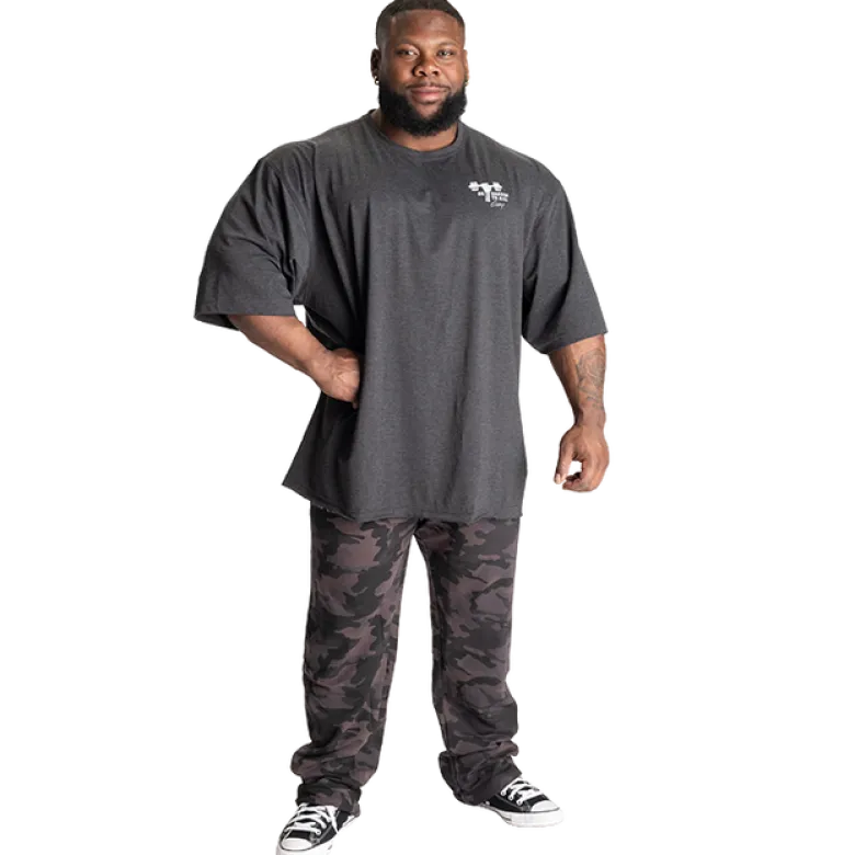 HTK Iron Tee, Dark Grey Melange