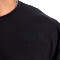 HTK Slub Iron Tee, Washed Black