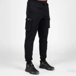 Hudson Cargo Sweatpants, Black