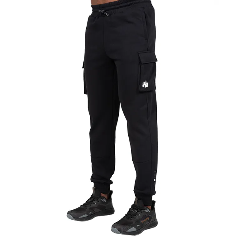 Hudson Cargo Sweatpants, Black