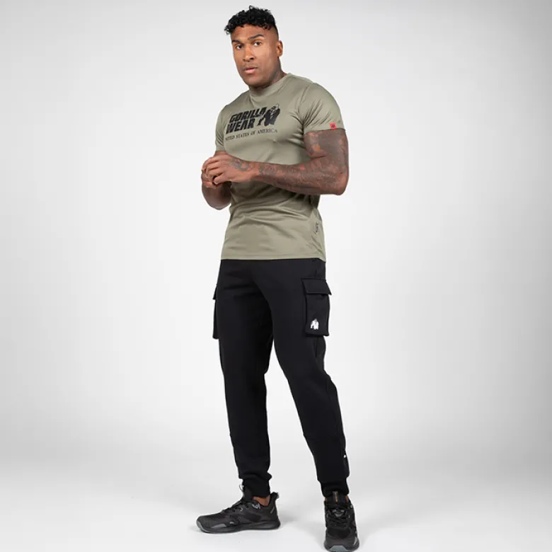 Hudson Cargo Sweatpants, Black
