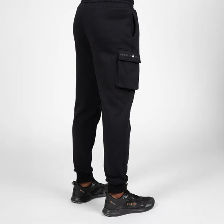 Hudson Cargo Sweatpants, Black