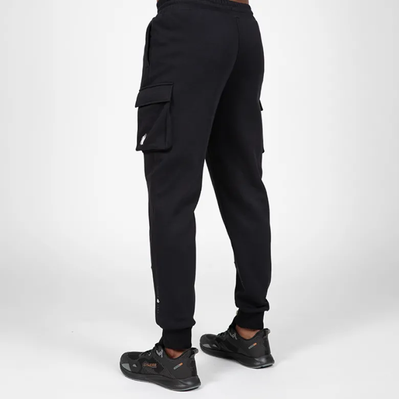 Hudson Cargo Sweatpants, Black