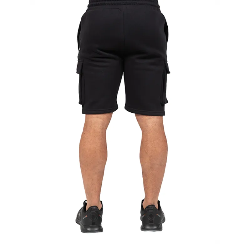 Hudson Cargo Sweat Shorts, Black