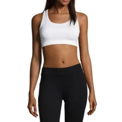 Iconic Sports Bra, White