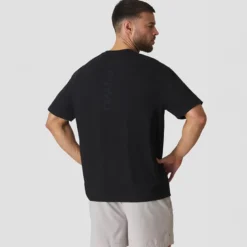 Ignite Relaxed Raglan T-shirt, Black