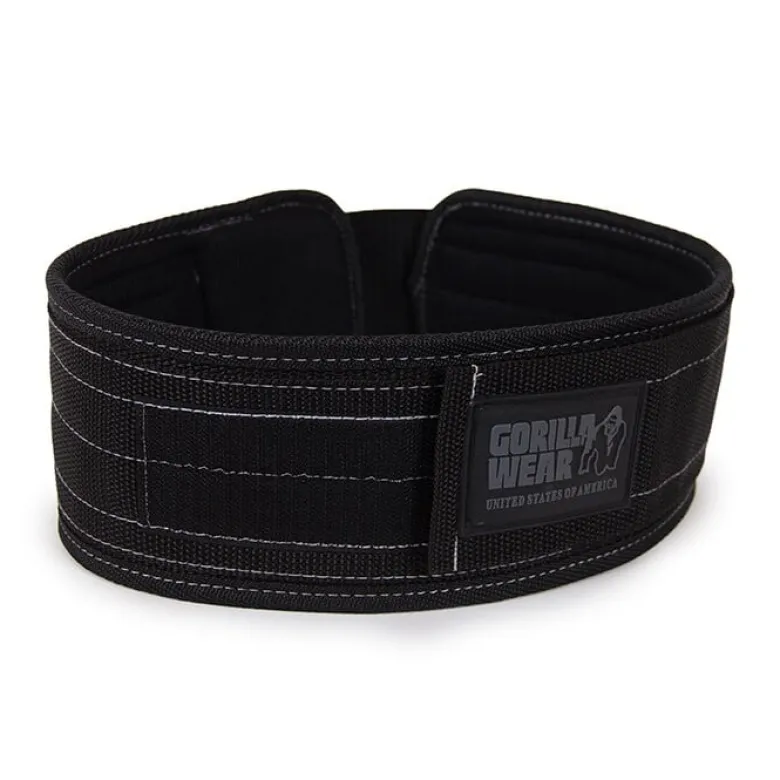 4 Inch Nylon Belt, black