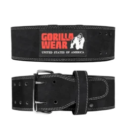4 Inch Powerlifting Belt, Black