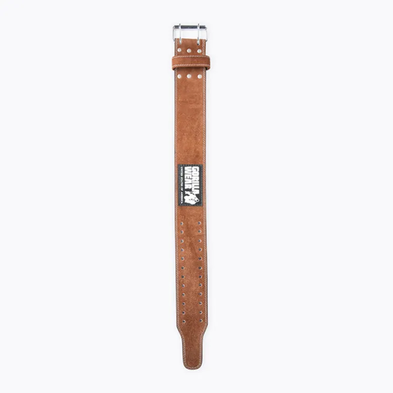 4 Inch Powerlifting Belt, Brown