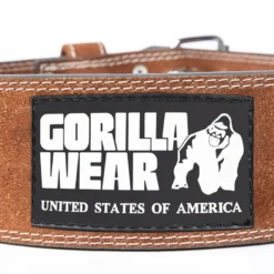 4 Inch Powerlifting Belt, Brown