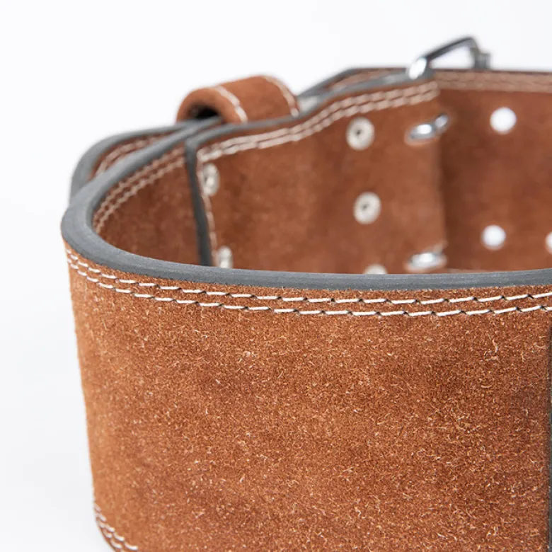 4 Inch Powerlifting Belt, Brown
